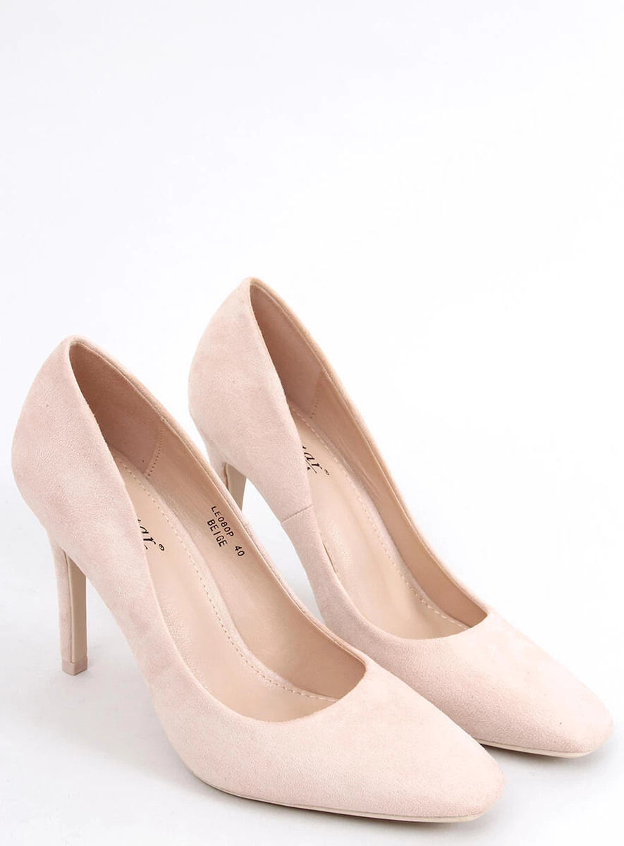 Szpilki damskie EDITTA BEIGE - obrazek 3