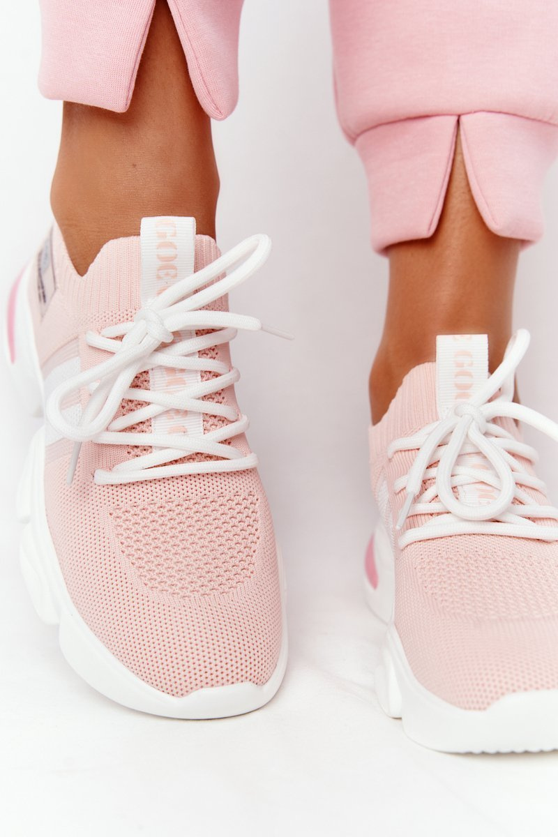 Damskie Sportowe Buty GOE HH2N4019 Różowe - obrazek 5