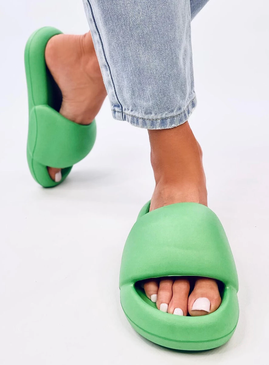 Klapki piankowe BOOZER GREEN - obrazek 3