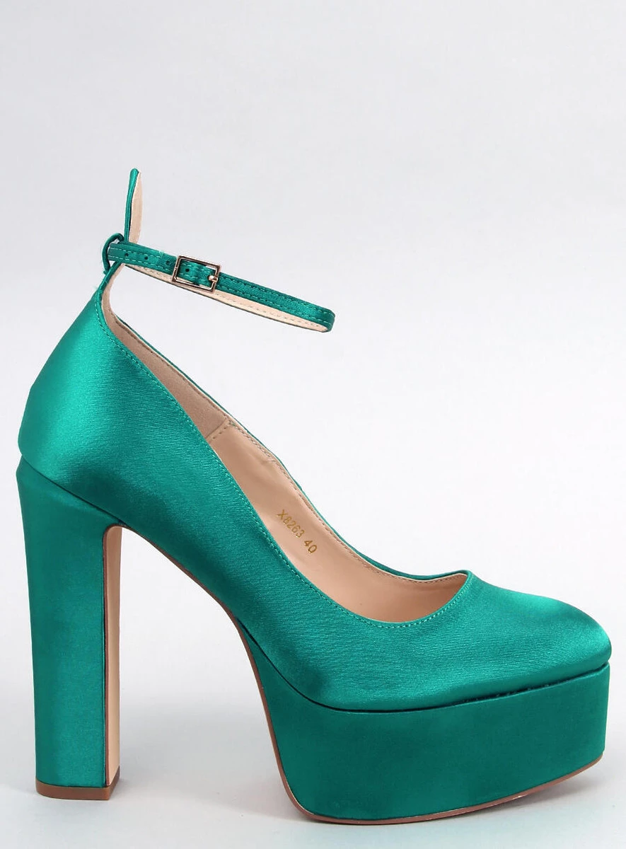 Czółenka na platformie LOREN GREEN - obrazek 3