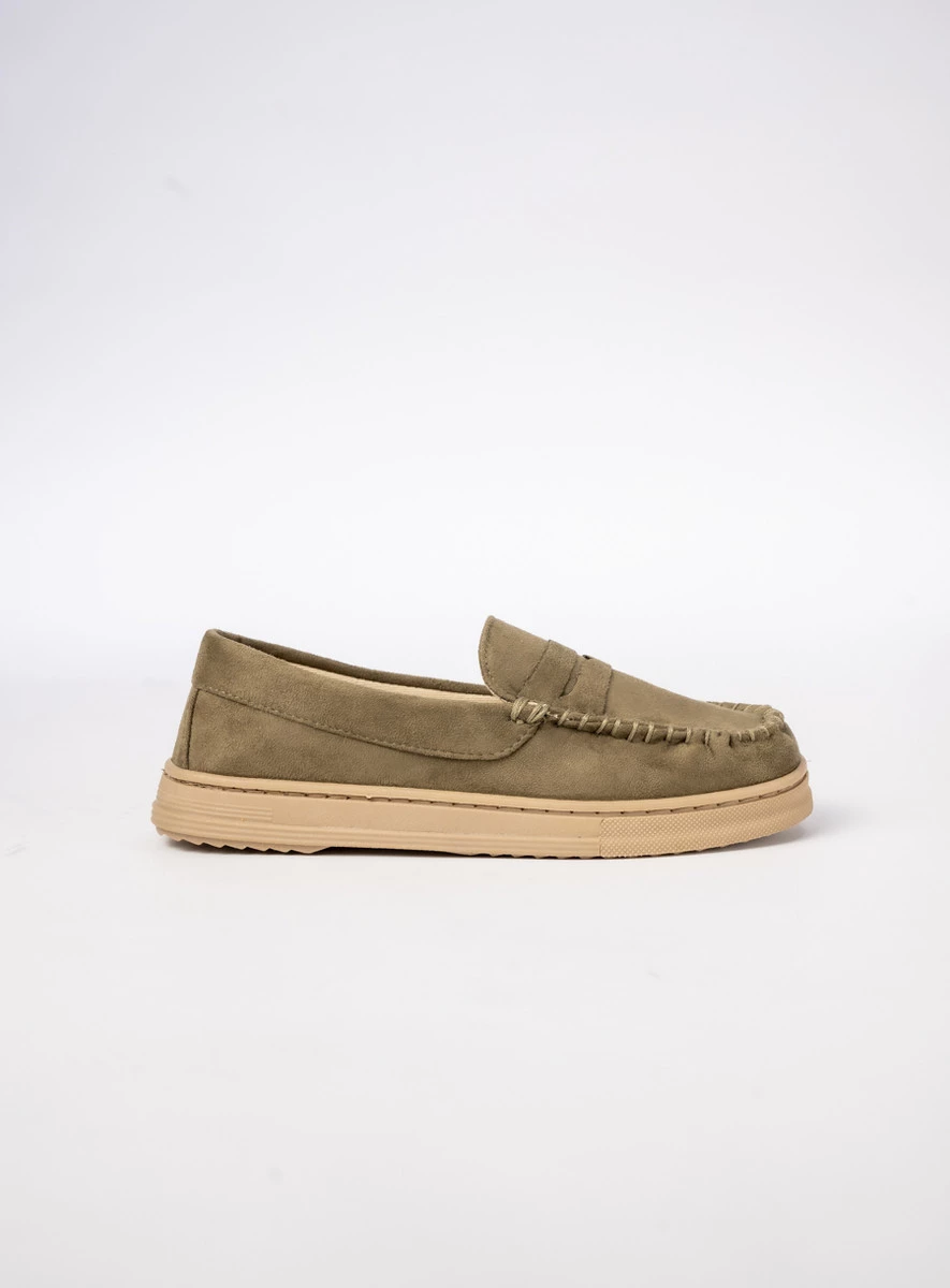 Damskie Mokasyny - Zamszowe Martina GREEN - obrazek 6