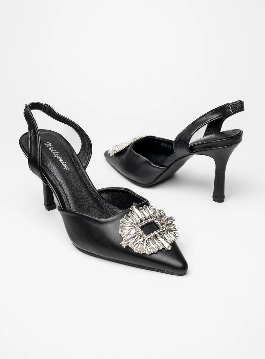 Damskie Szpilki NOELLE BLACK - obrazek 5