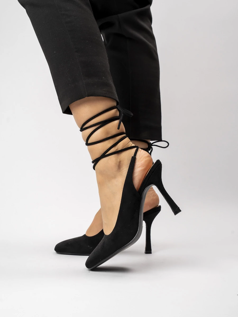 Czółenka Amelie Black - obrazek 2