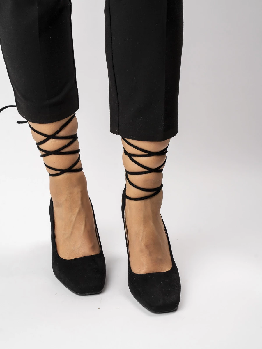 Czółenka Amelie Black - obrazek 3