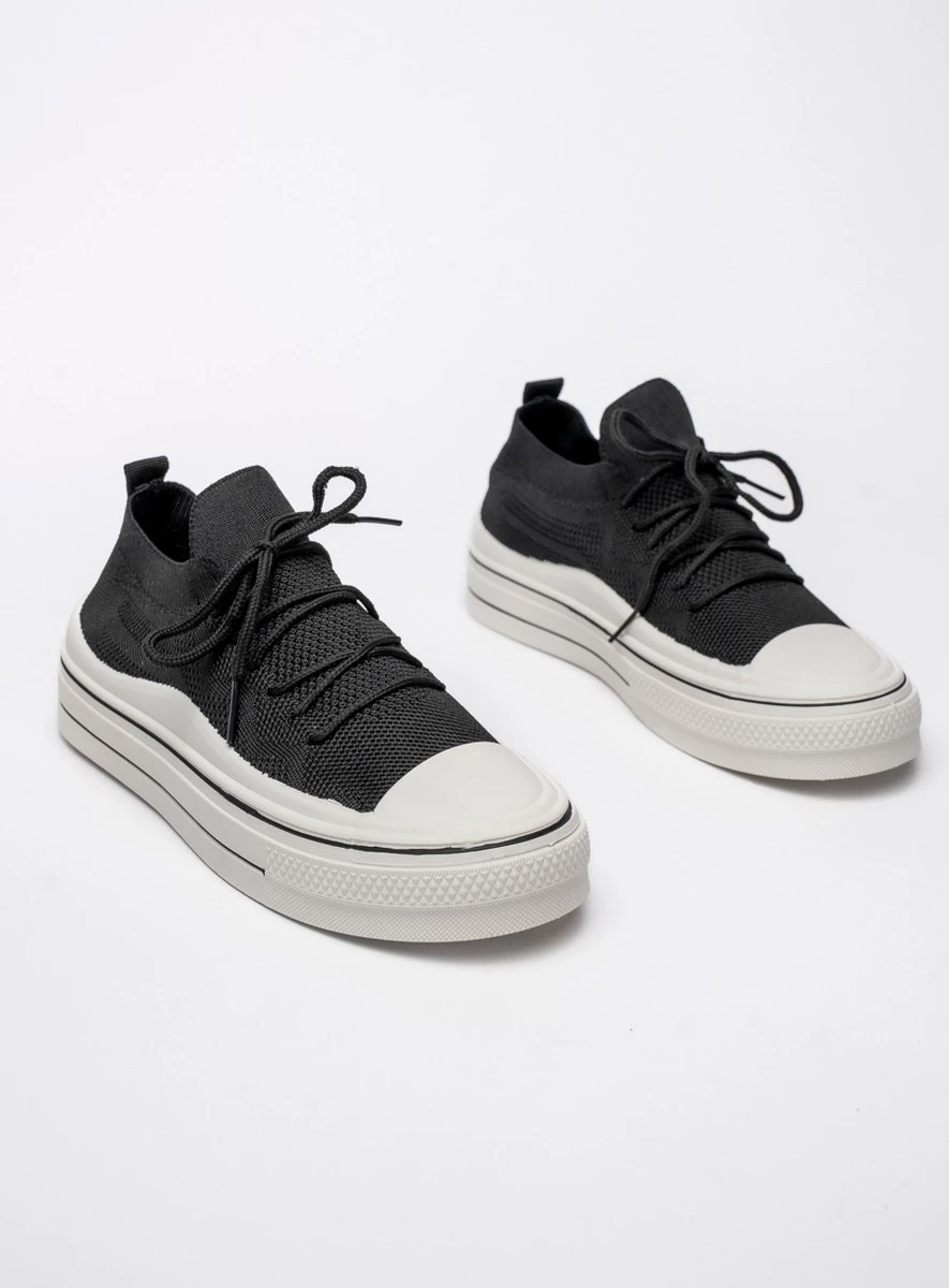 Damskie Sneakersy ZELMA BLACK - obrazek 6