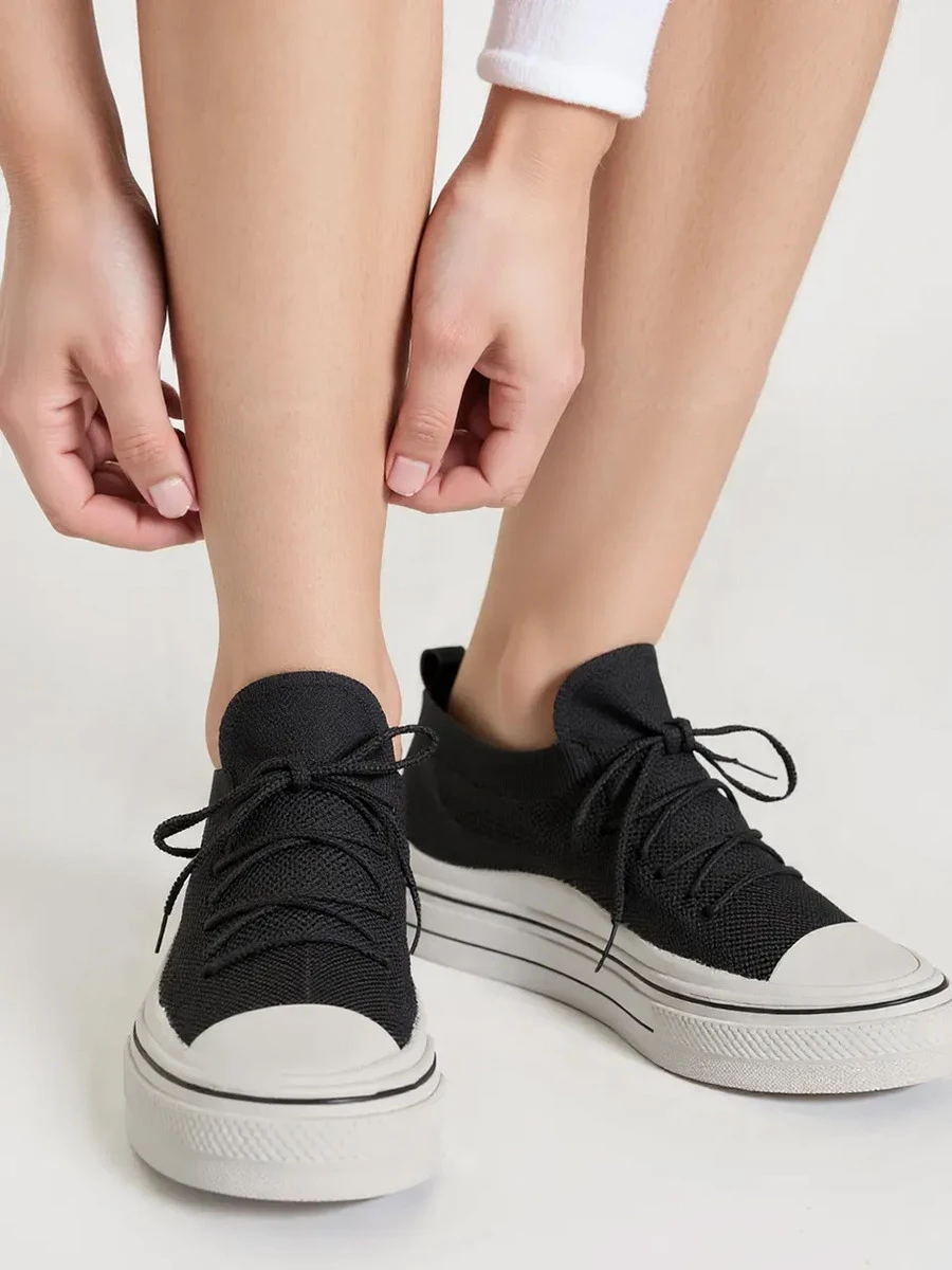 Damskie Sneakersy ZELMA BLACK - obrazek 2