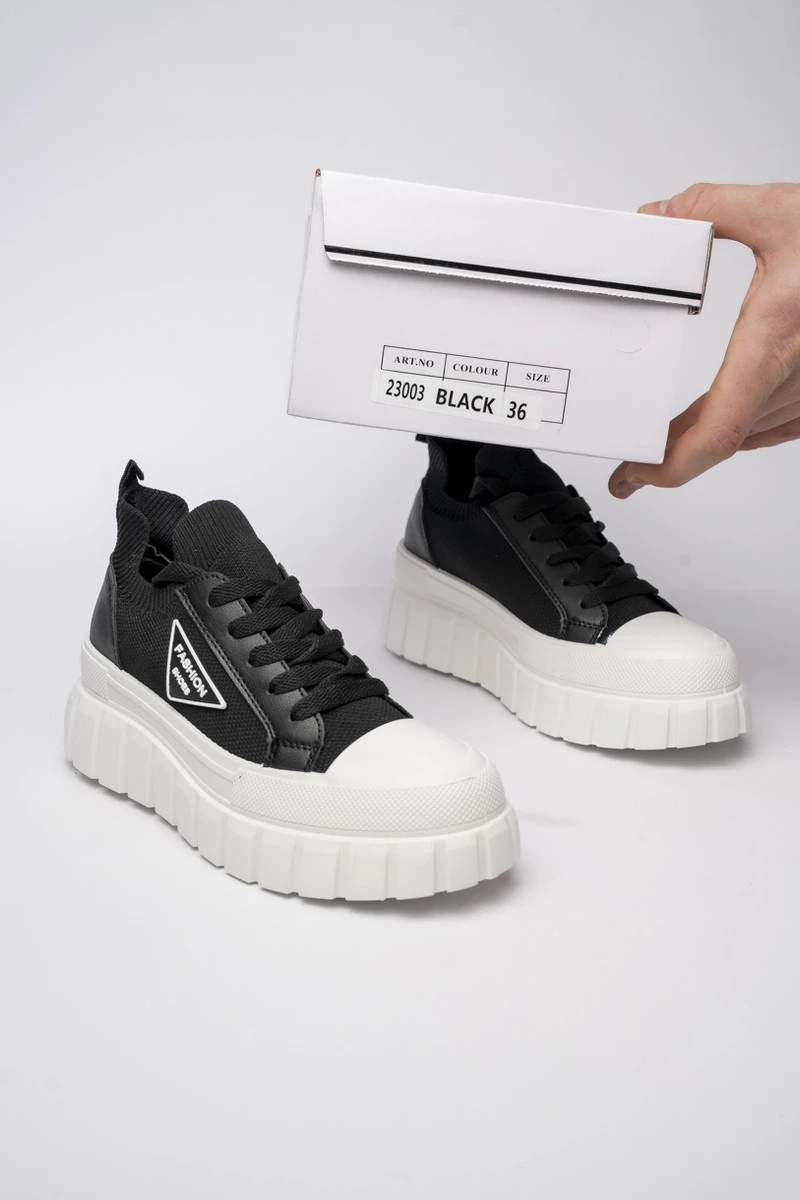 Damskie Sneakersy STREET BLACK