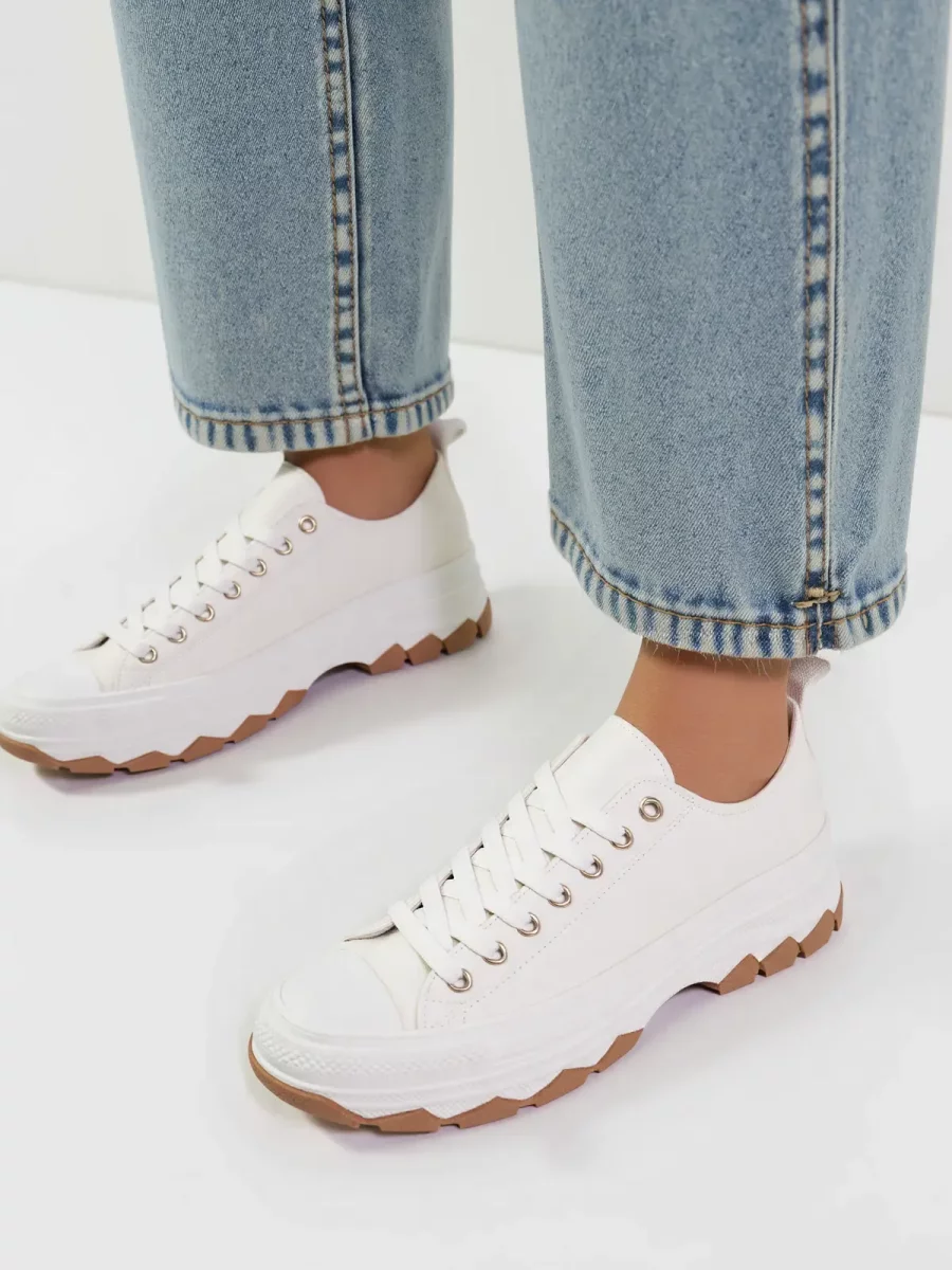 Damskie Trampki STREVO WHITE - obrazek 2