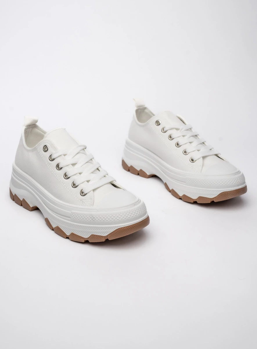 Damskie Trampki STREVO WHITE - obrazek 6