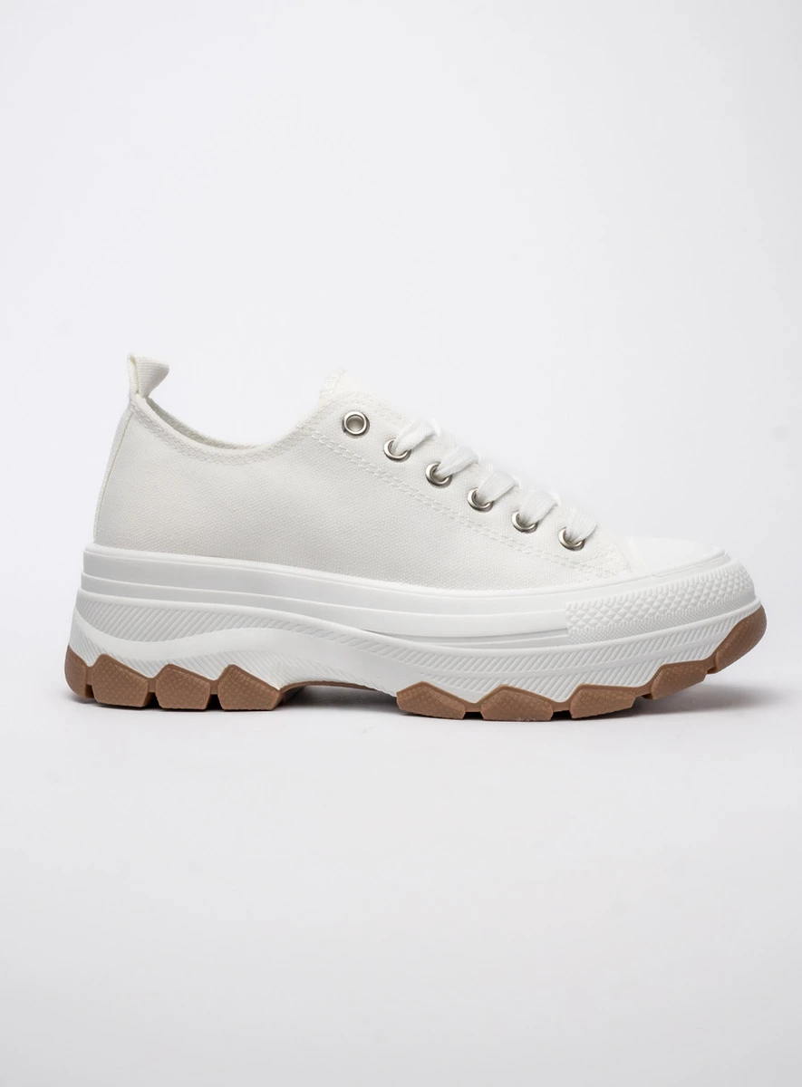 Damskie Trampki STREVO WHITE - obrazek 5