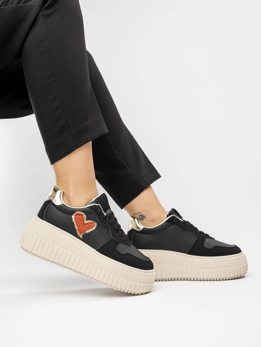 Sneakers Serca Black - obrazek 4