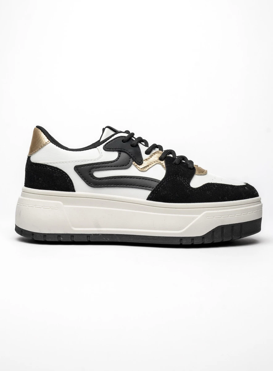 Damskie Sneakersy AVANA - Black - obrazek 5