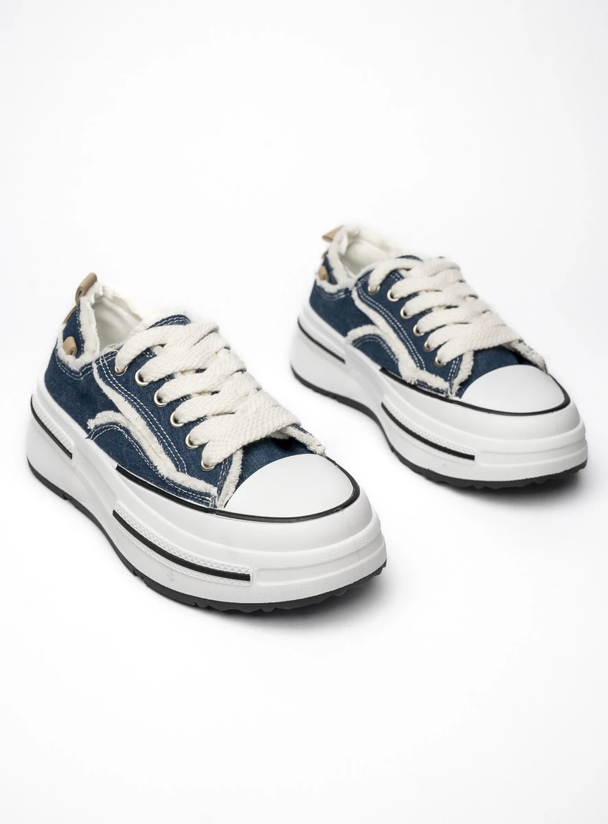 Damskie Sneakersy ROGUE - Denim Blue - obrazek 6