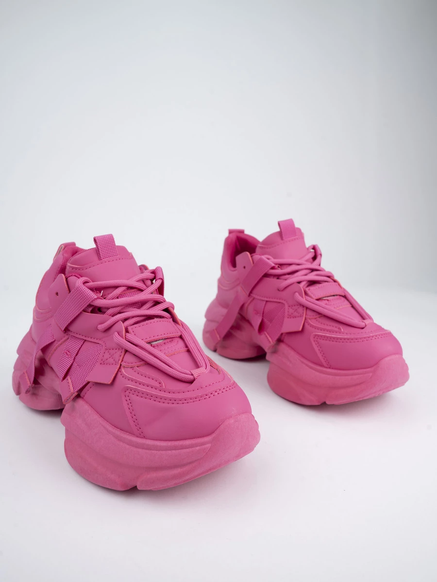 Damskie Sneakersy TITAN - Fushia - obrazek 5