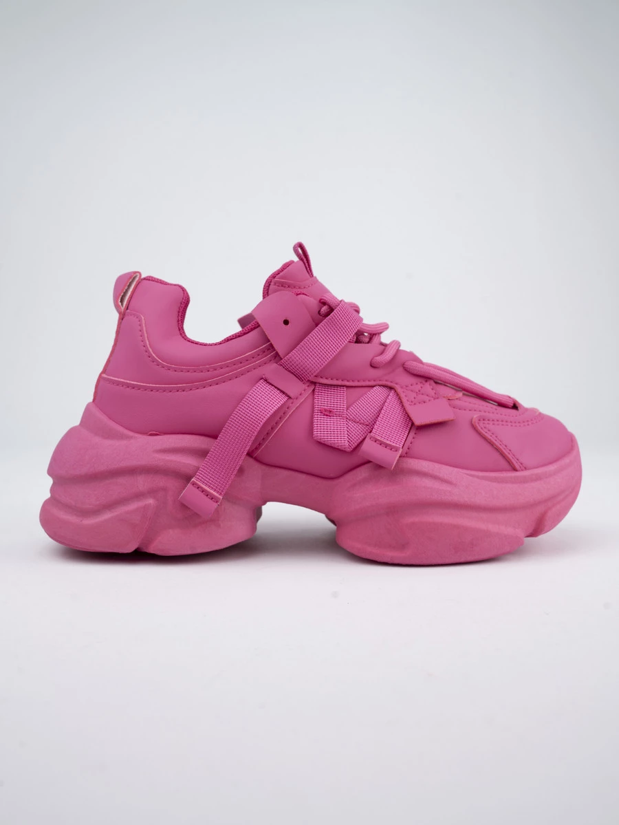 Damskie Sneakersy TITAN - Fushia - obrazek 6