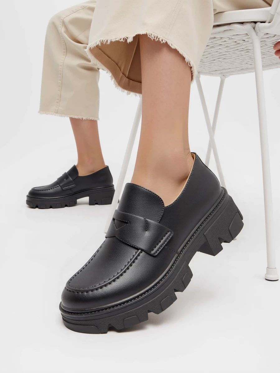 Damskie Mokasyny MONZA - Nero - obrazek 4