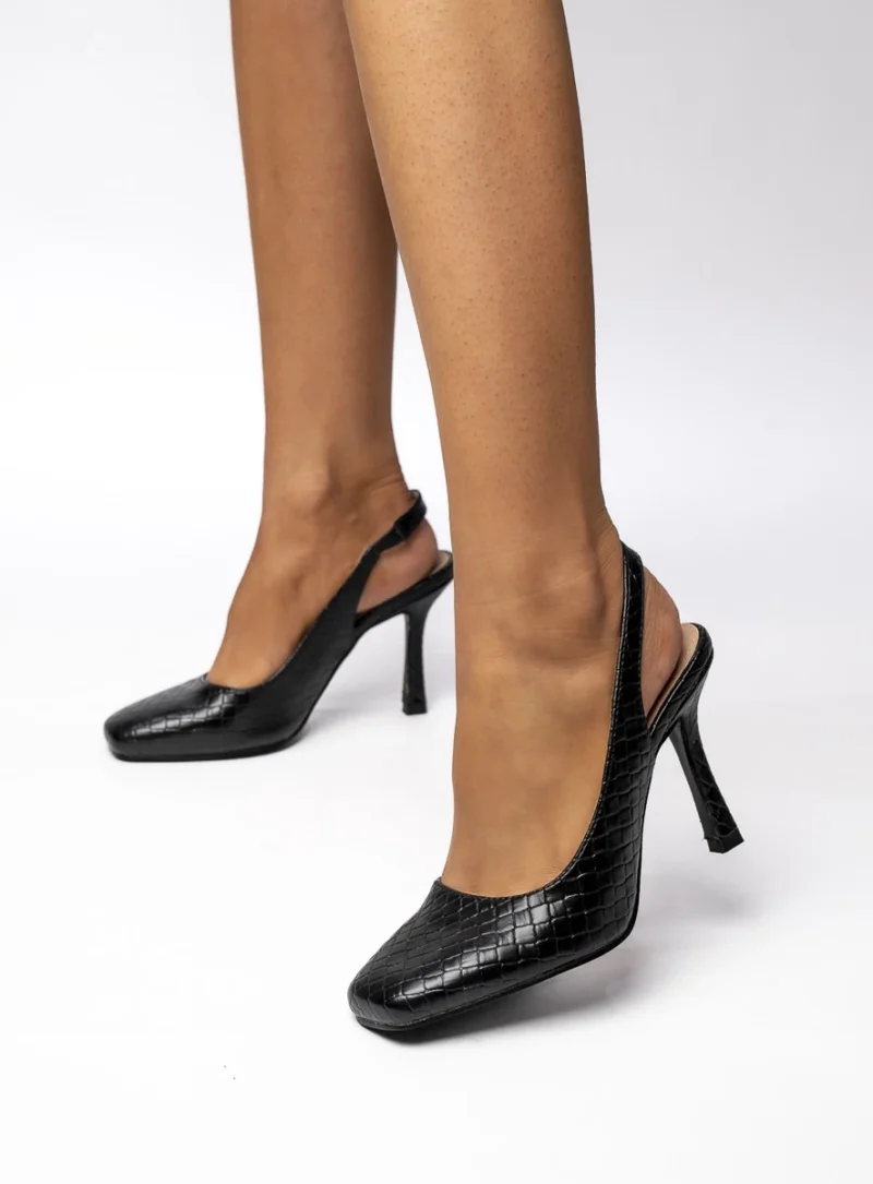 Damskie Czółenka ELYSEE - Black