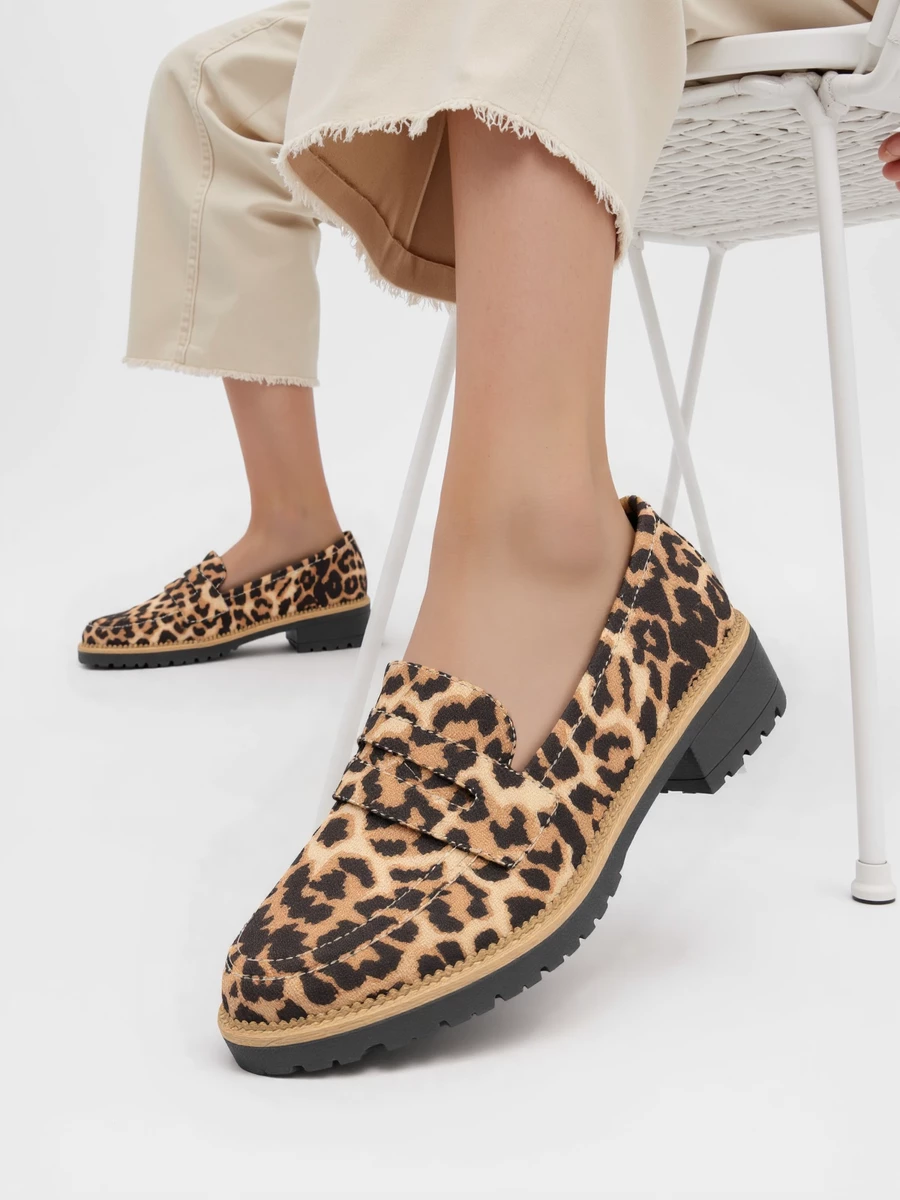 Damskie Mokasyny LORIEN LEOPARD - obrazek 3