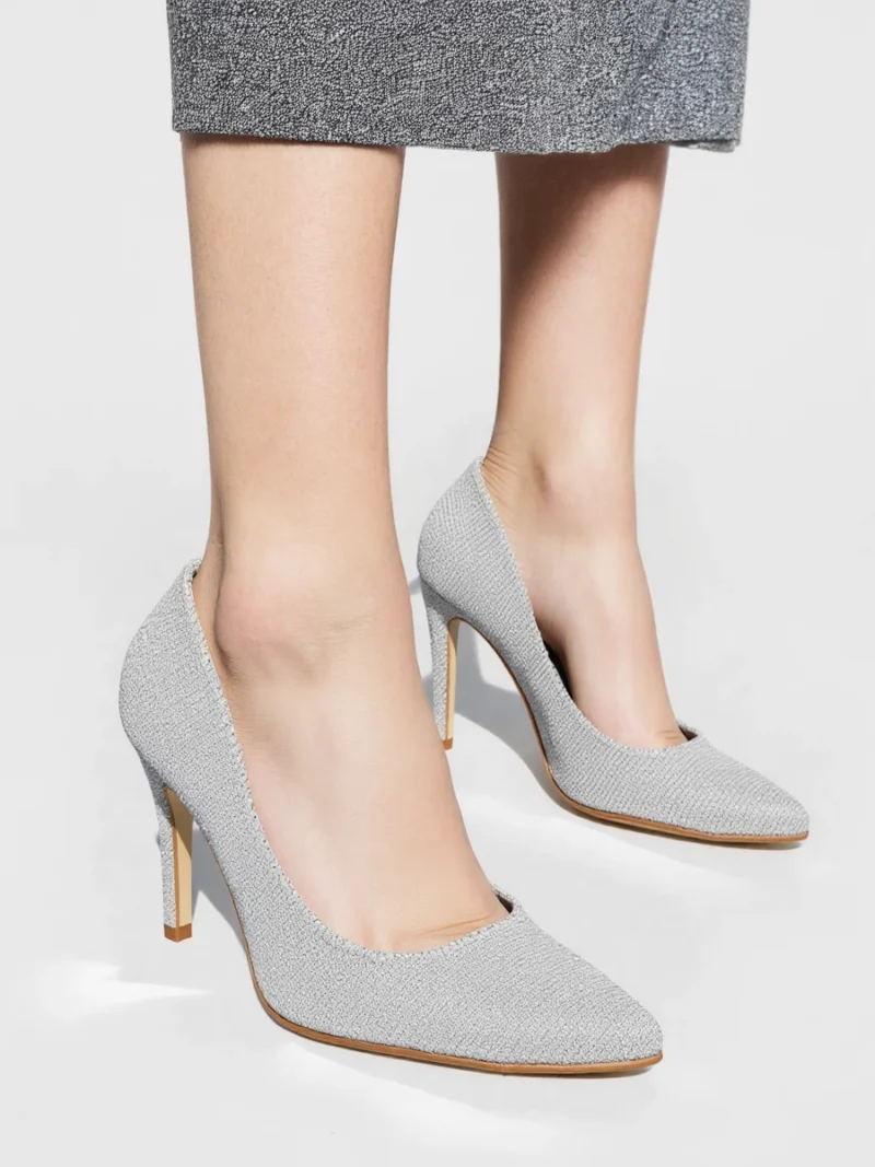 Damskie Szpilki ASTRINA SILVER