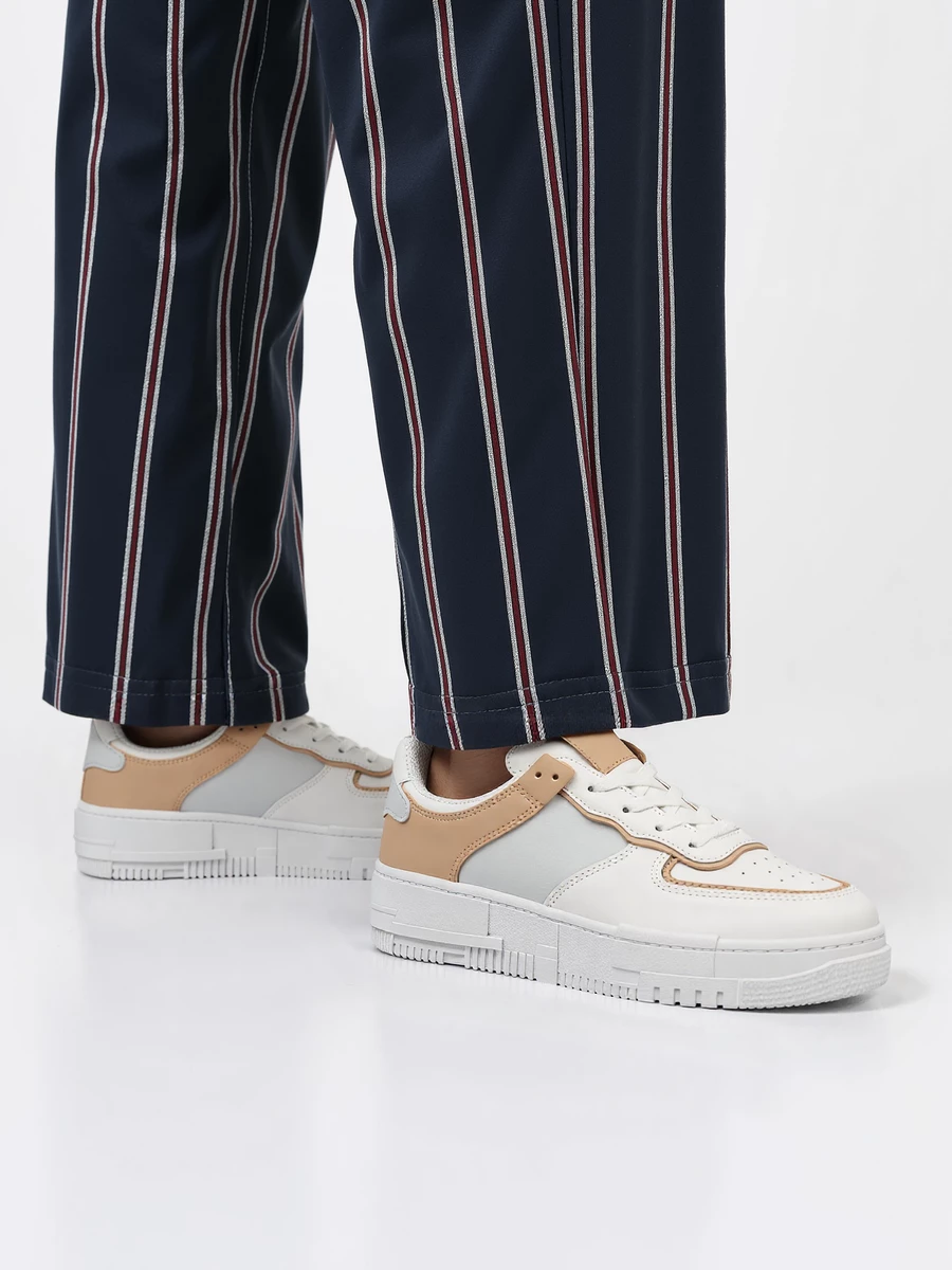 Damskie Sneakersy OASIS KHAKI - obrazek 4