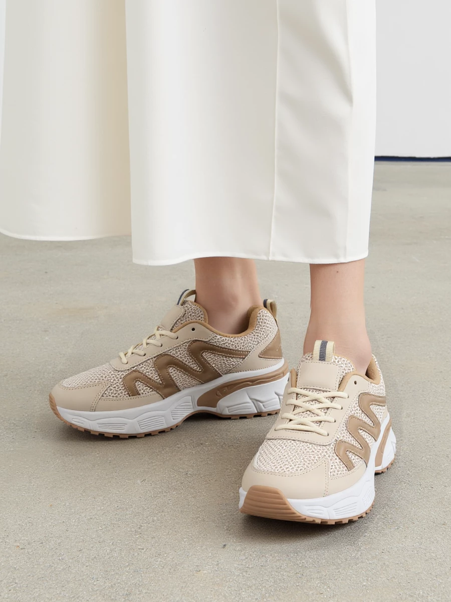 Sneakers Orzeł Beige - obrazek 2
