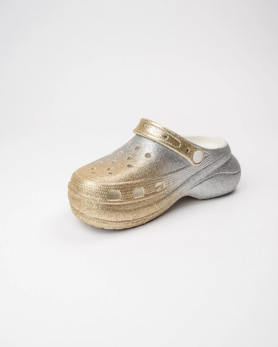 Klapki Aurora Silver - obrazek 3