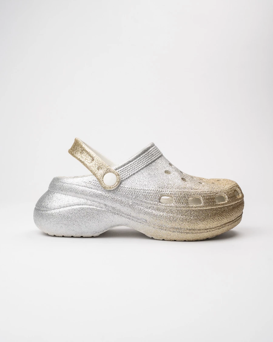 Klapki Aurora Silver - obrazek 4