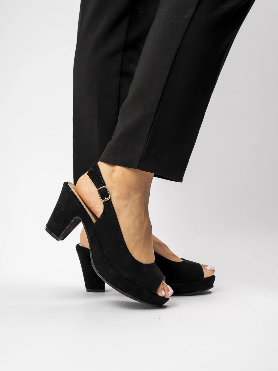 Sandały Misia Black