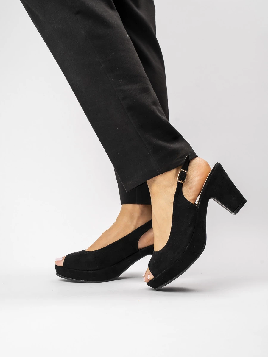 Sandały Misia Black - obrazek 2