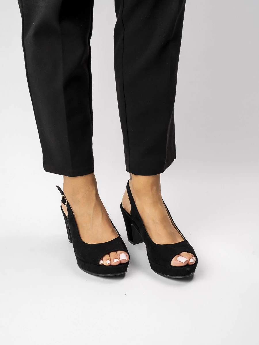 Sandały Misia Black - obrazek 3