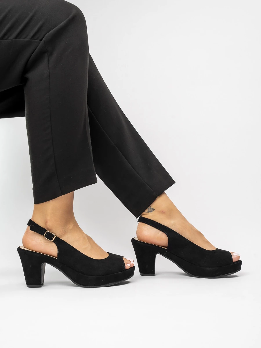 Sandały Misia Black - obrazek 4