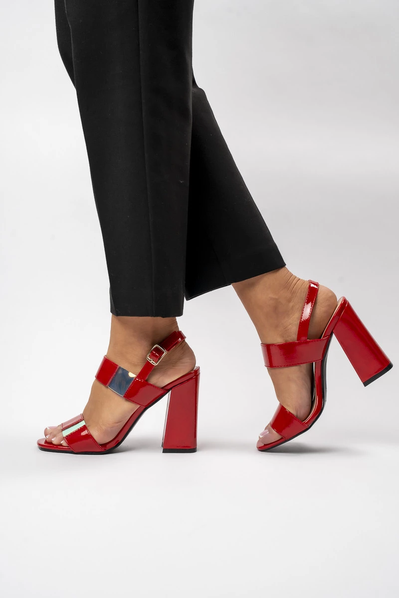 Sandały Aurora Red - obrazek 2