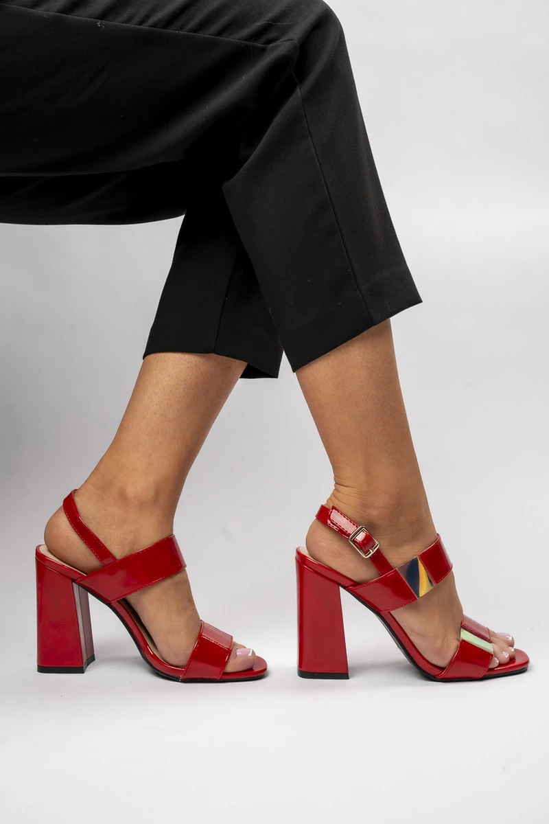 Sandały Aurora Red - obrazek 4