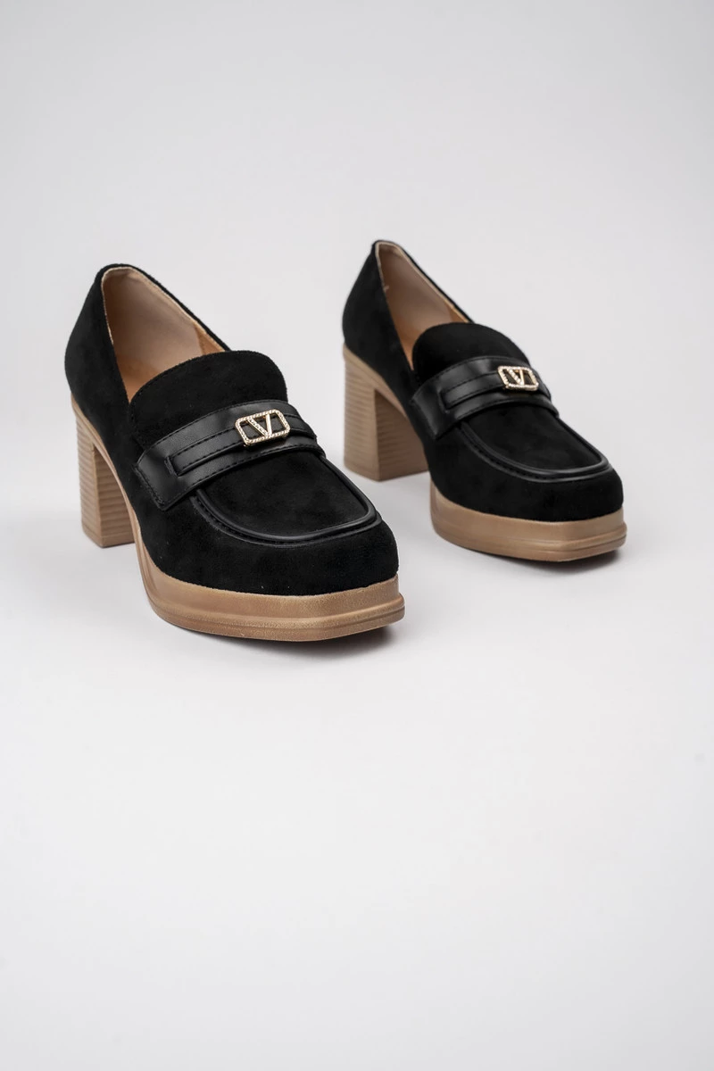 Damskie Loafersy LUX CLASSY BLACK - Klasyka i Styl w Jednym - obrazek 2