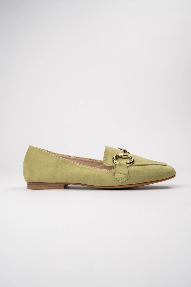 Damskie Loafersy MILO GREEN - Stylowa Świeżość i Subtelna Elegancja - obrazek 6