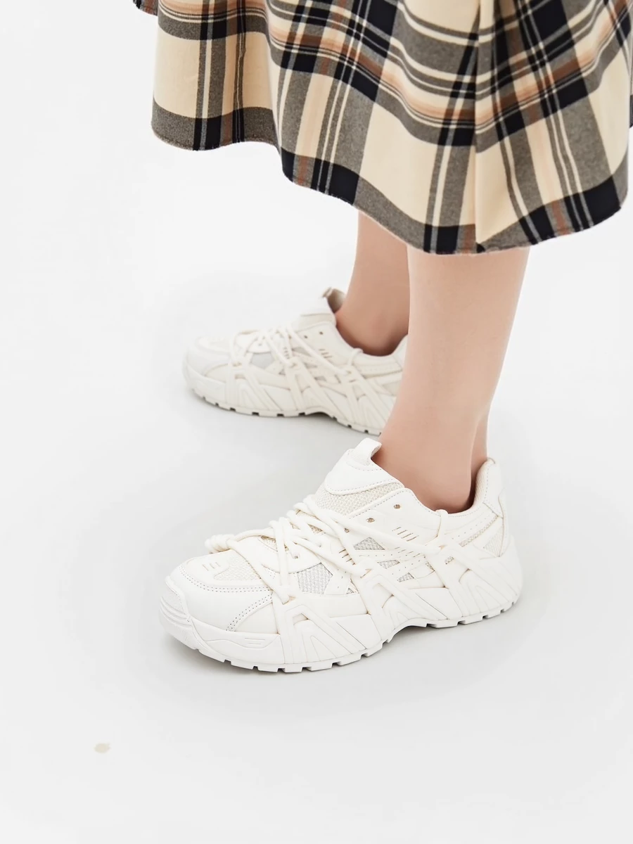 Damskie Sneakersy BOLD RUSH WHITE - obrazek 4