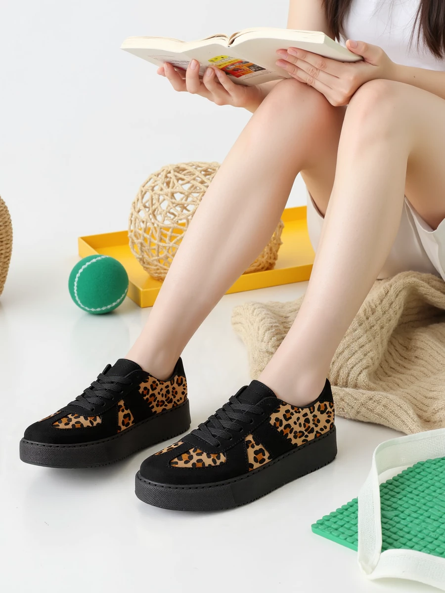 Damskie Sneakersy FIERCE BLACK - obrazek 3