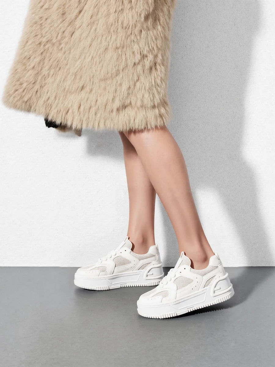 Sneakersy Urban Chic White - obrazek 2