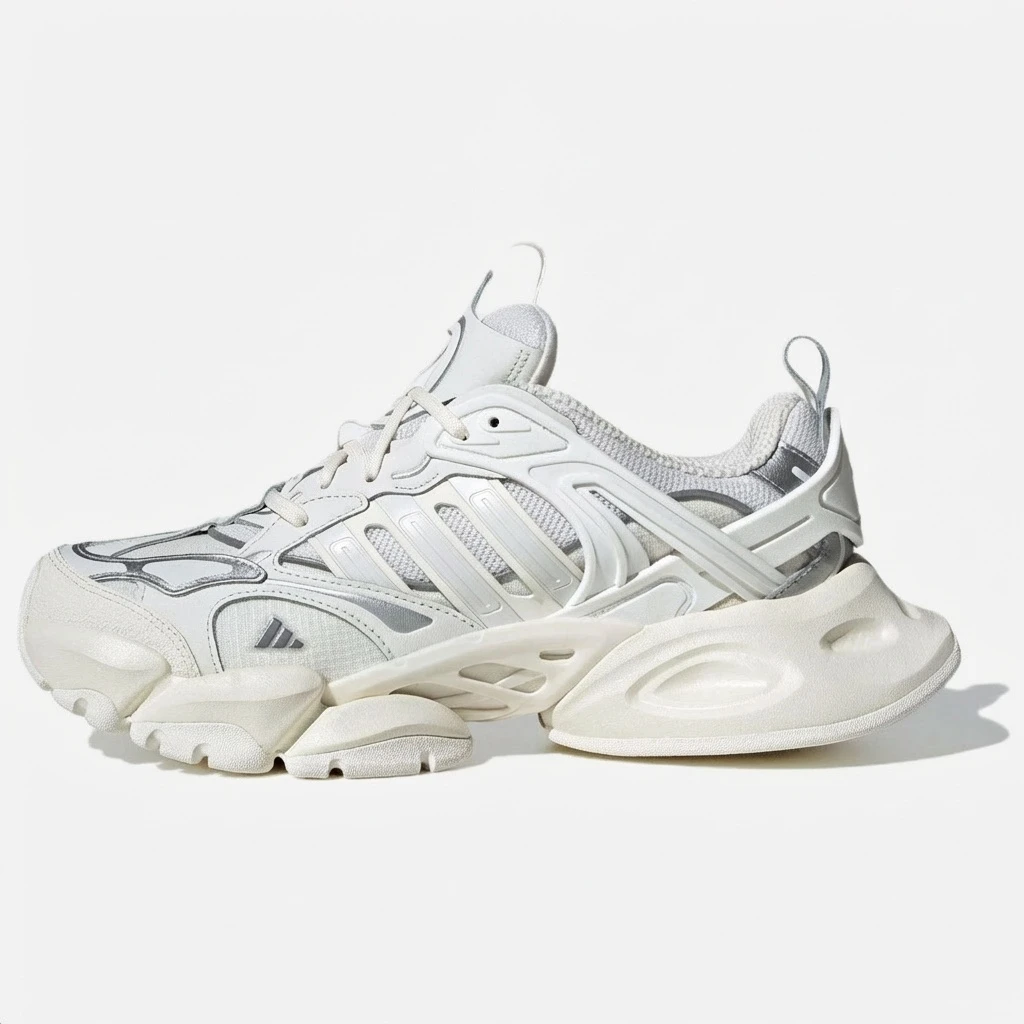 Adidas XLG Runner Deluxe IH7795 - buty biało-srebrne