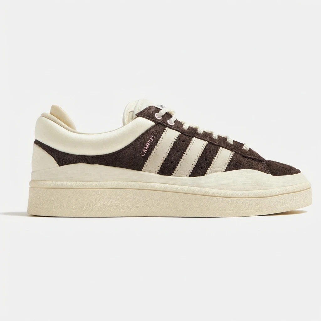 Adidas Campus Bad Bunny The Last Campus ID2534 - buty brązowo-beżowo-różowe - obrazek 5