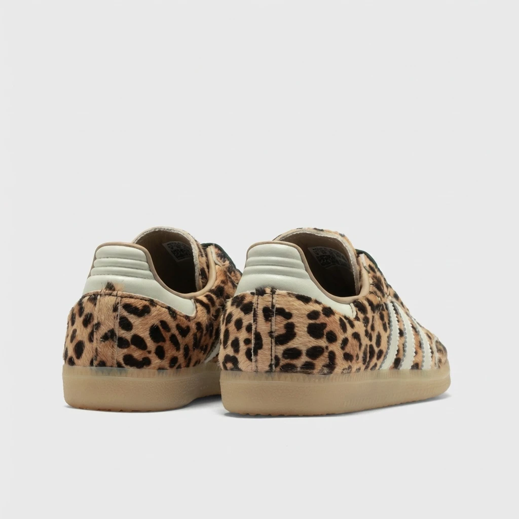 Adidas Samba OG Leopard Print KI6674 - buty panterkowe - obrazek 3