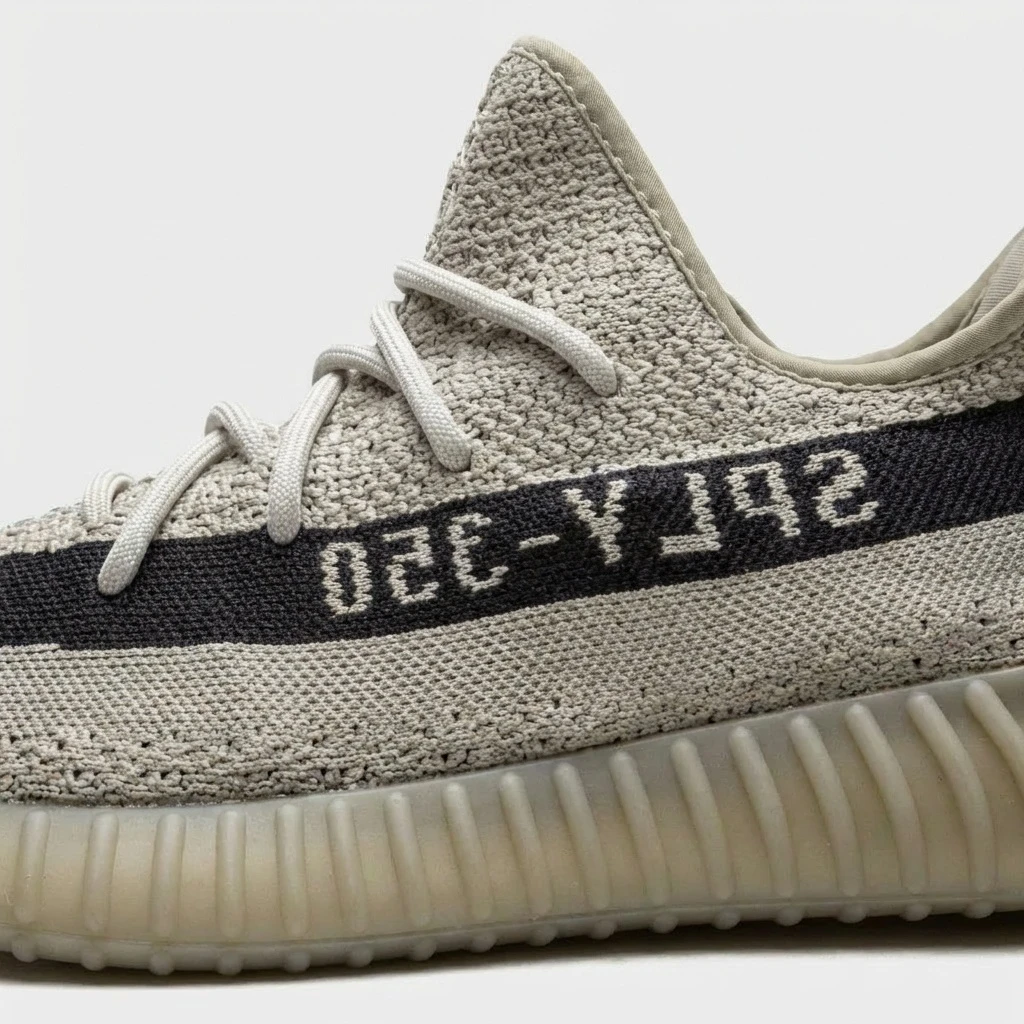 Adidas YEEZY Boost 350 V2 Slate HP7870 - buty beżowo-czarne - obrazek 7