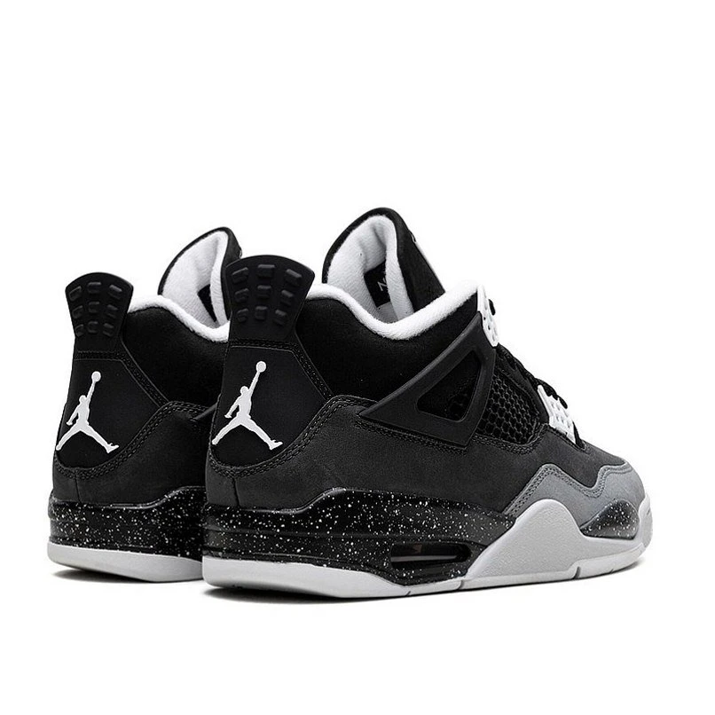 Nike Air Jordan 4 Retro Fear 626969-030 - buty czarno-szaro-białe - obrazek 3