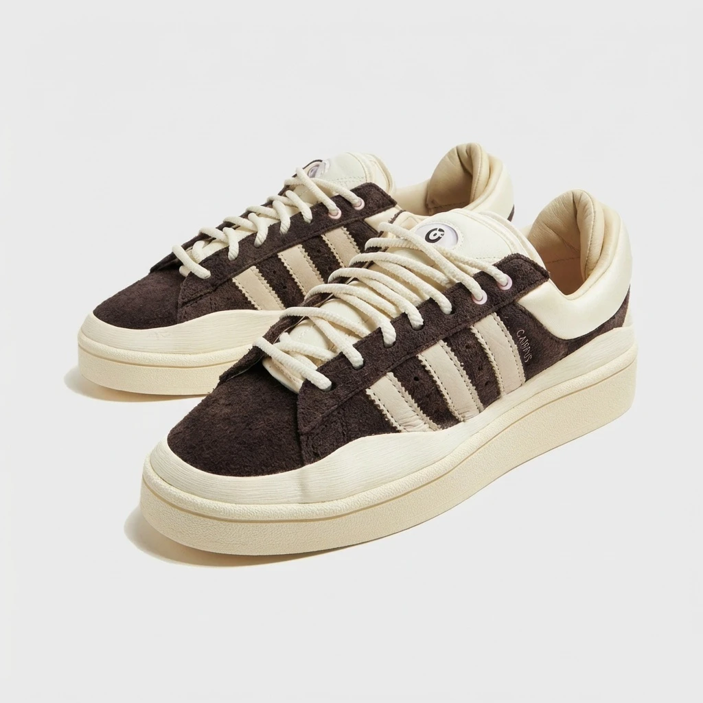 Adidas Campus Bad Bunny The Last Campus ID2534 - buty brązowo-beżowo-różowe