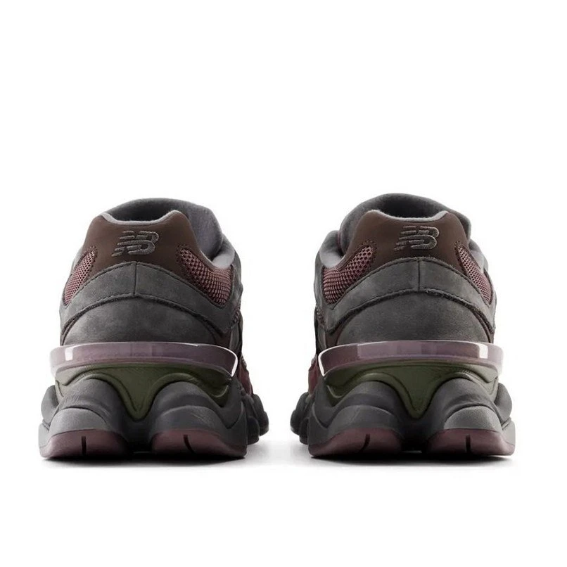 New Balance 9060 U9060BCG - buty bordowo-szare - obrazek 3