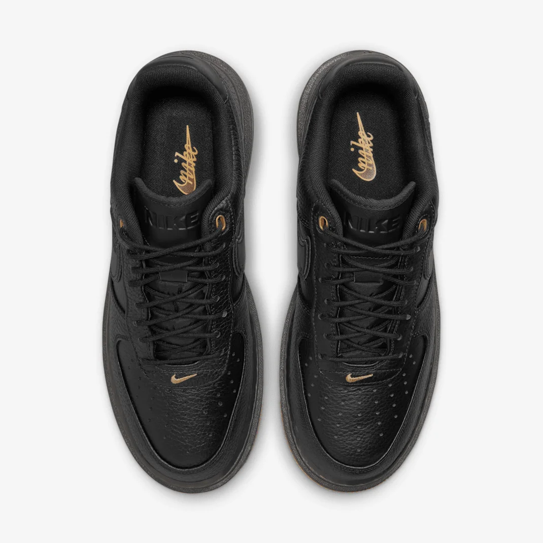 Nike Air Force 1 LUXE DB4109-001 - buty czarne - obrazek 4