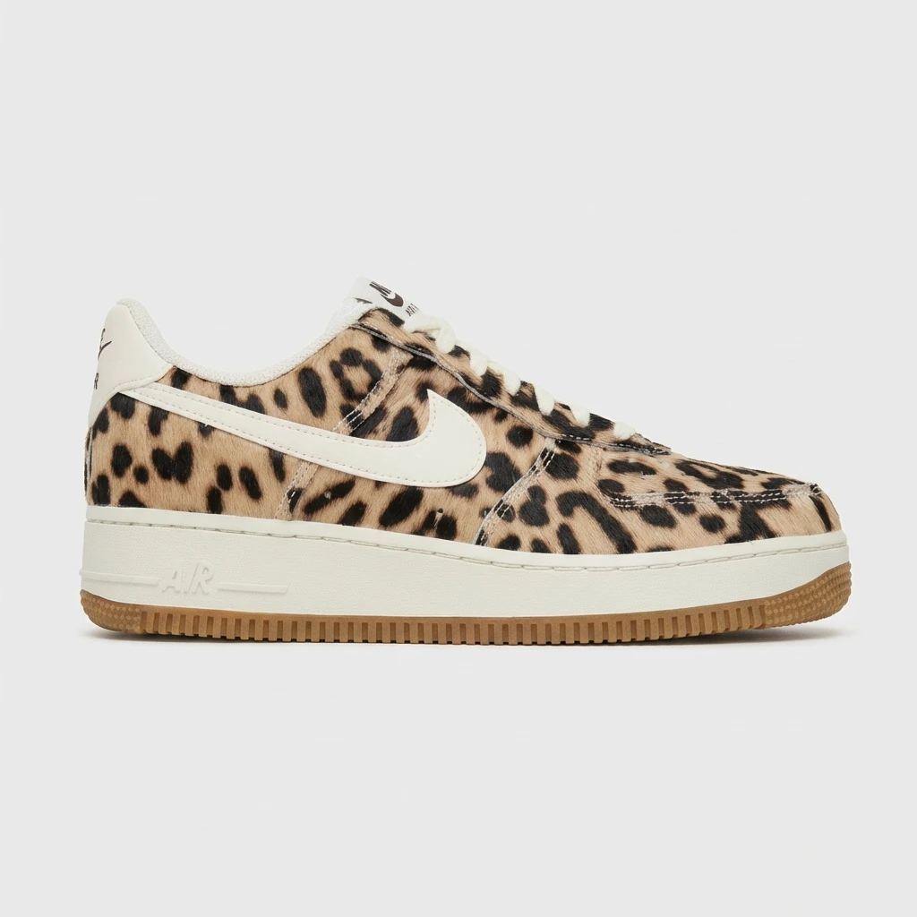 Nike Air Force 1 '07 Leopard Print IB7695-200 - buty panterkowe