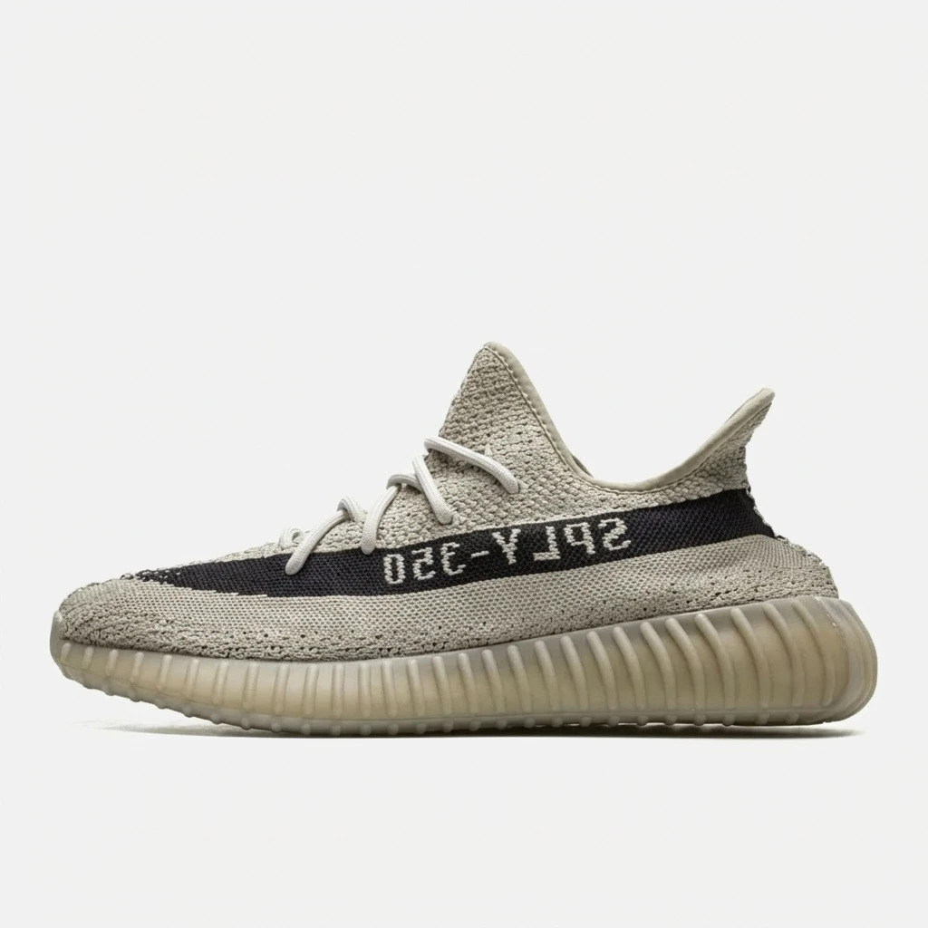 Adidas YEEZY Boost 350 V2 Slate HP7870 - buty beżowo-czarne - obrazek 2
