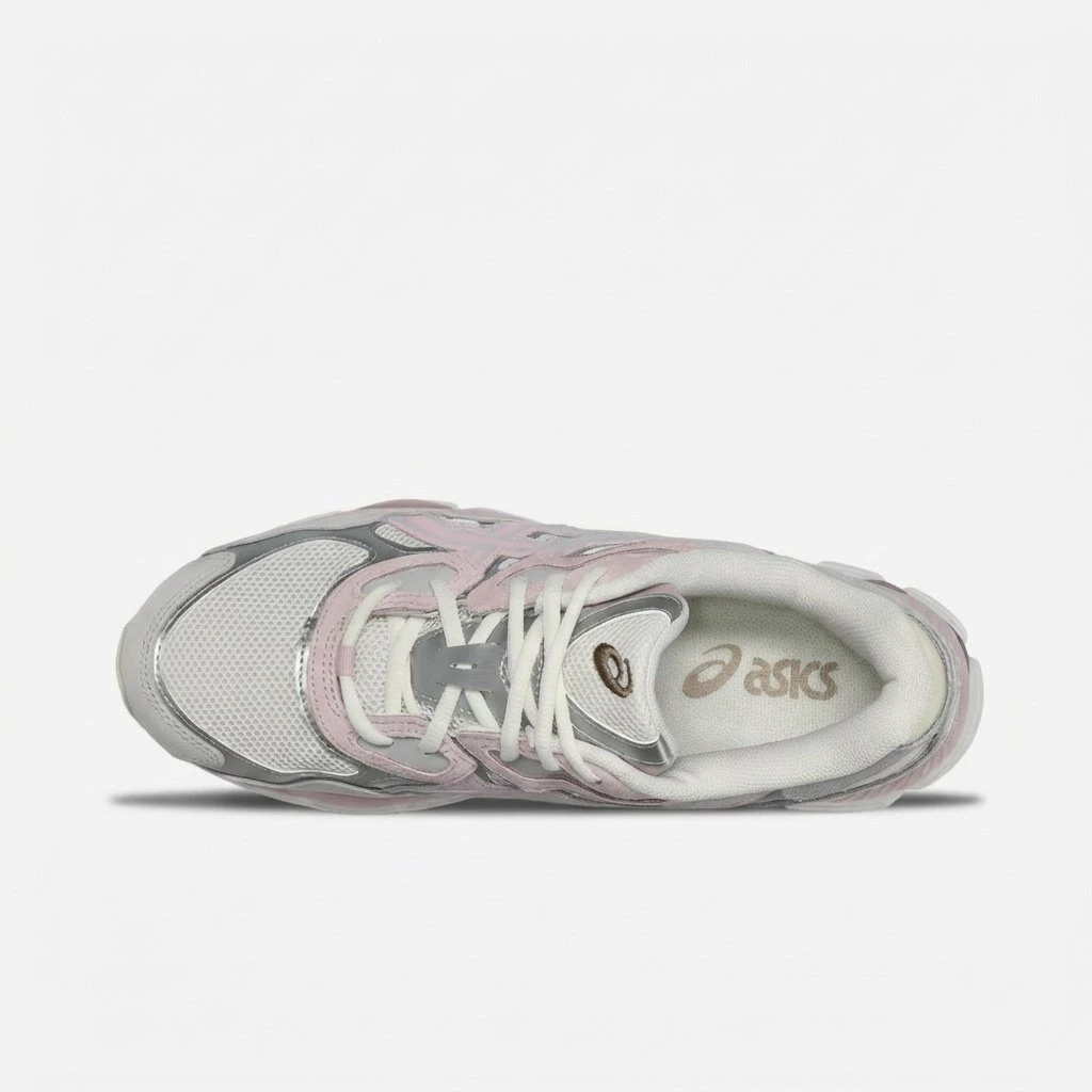 Asics GEL-NYC 1203A383-028 - buty szaro-różowe - obrazek 7