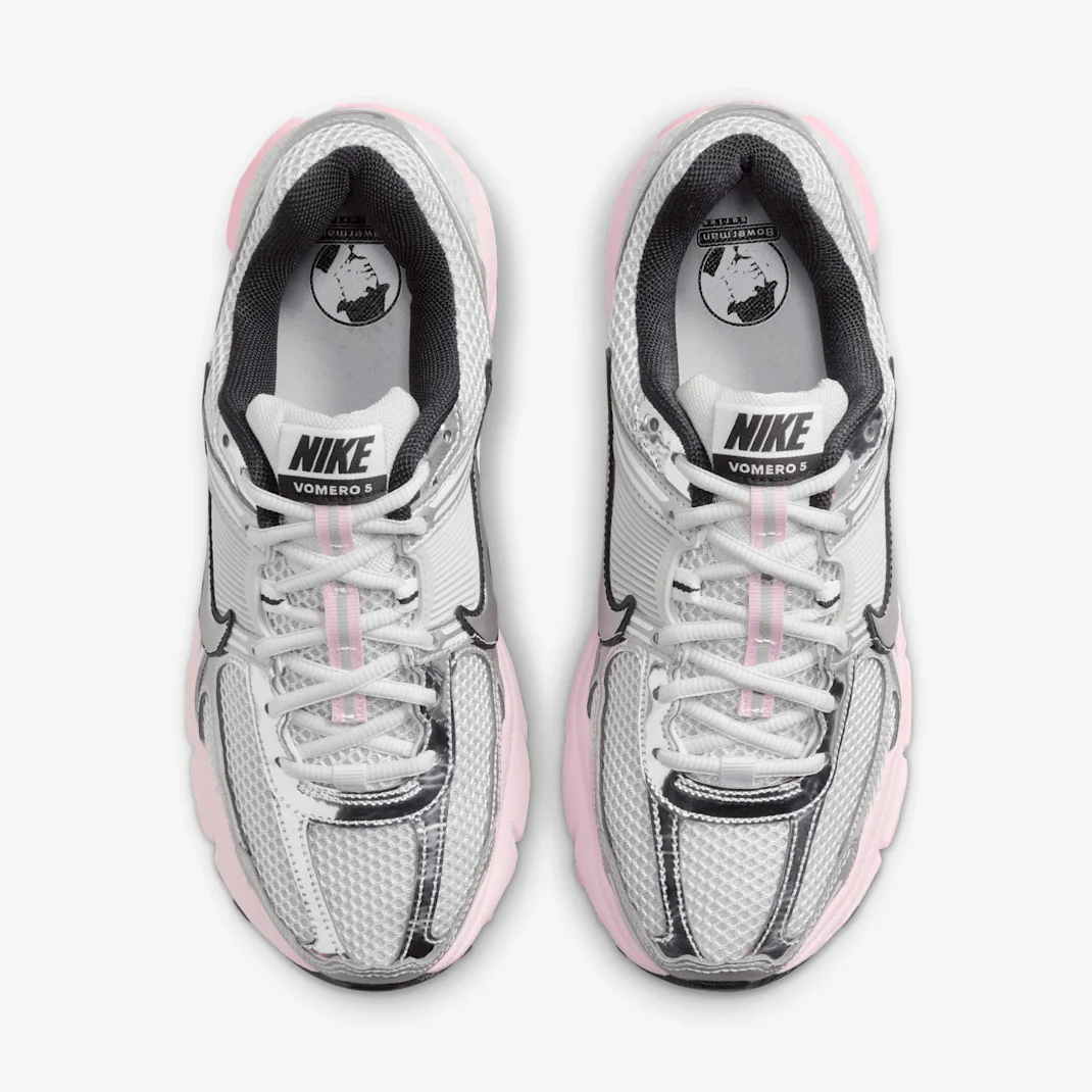 Nike Zoom Vomero 5 HF1877-001 - buty srebrno-różowe - obrazek 4